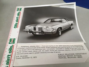Pontiac Grand Prix 1973 foto de prensa original e información - Imagen 1 de 1