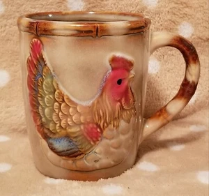 Beautiful CHICKEN Theme Ceramic Coffee Cup Mug - Picture 1 of 3