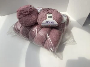 REDUCED SASCHA YARN By SCHOELLER+STAHL: Dusty Pink MerinoWool/Synthetic: Lot 12 - Picture 1 of 3