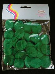 25 PON PON POM POM GRÜN GRÜN 25mm - Bild 1 von 1