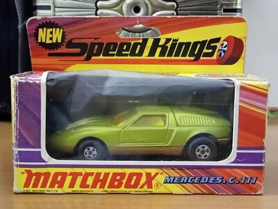 Matchbox Speed Kings: "K-30 Mercedes C. 111". Con Scatola! - Immagine 1 di 4