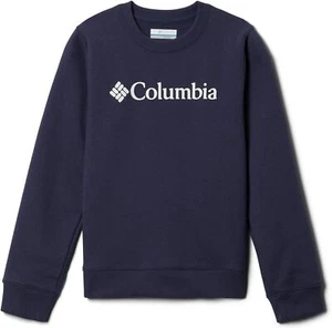 Columbia Girl Pullover with Crew Neck, Hooded, Dark Blue, 128cm - Picture 1 of 2