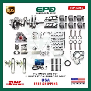LAND ROVER JAGUAR 306DT 3.0L TDV6 DIESEL CRANKSHAFT & OIL PUMP WITH REBUILD KIT - Picture 1 of 1
