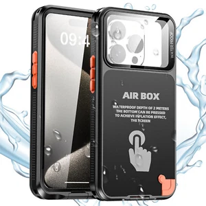 Wasserdicht Stoßfest Robust Case Hülle für iPhone 15 14 13 12 Pro Max/16 Plus - Bild 1 von 12