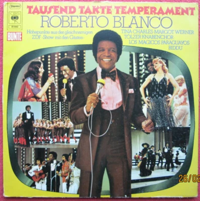 Roberto Blanco / Tausend Takte Temperament LP Vinyl 1976 Höhepunkte aus ZDF Show - Bild 1 von 2