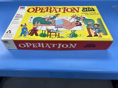 Vintage! OPERATION Game 1965 RARE Smoking Doctor Milton Bradley WORKS! - Image 1 of 4