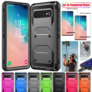 Funda Antigolpes para Samsung Galaxy S10e S10 5G S10 Plus + Protector de Pantalla - Imagen 1 de 90