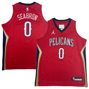 New Orleans Pelicans Jersey Kid's NBA Nike Statement - Seabron - New - Picture 1 of 3