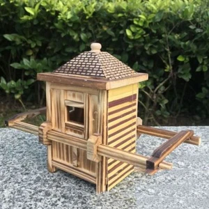 Kids Toys Sedan Chair Model Simulation Model Ancient Ornaments Wooden Crafts - Picture 1 of 9