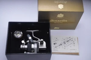 Hard To Find Abu Garcia Suveran S2000M 5.2:1 Gear Spinning Reel Excellent W/Box - Picture 1 of 15