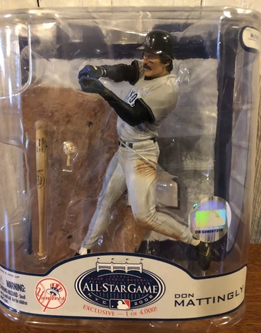 DON MATTINGLY McFARLANE ALL-STAR GAME EXCLUSIVE 1 of 4000 NEW YORK YANKEES Cover