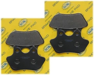 PASTILLAS DE FRENO DELANTERAS aptas para HARLEY DAVIDSON FLHT FLHTC FLHTCU 2005-2007 Electra Glide - Imagen 1 de 2