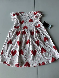 Oakie Dokie Baby Girl Heart Dress Size 2T - Picture 1 of 4