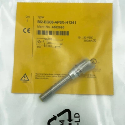 For Turck Proximity Switch Sensor 10-30V DC 200mA Bi2-EG08-AP6X-H1341 4602060 - Image 1 of 4