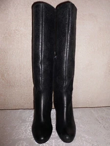 Damen Stiefel Echtleder Gr.: 36 Schwarz Madeleine made in Italy - Bild 1 von 6