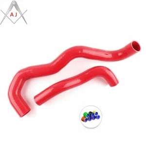 Red Silicone Radiator Hoses Kit For 2003-2007 Ford F250 6.0L Diesel Twin Beam - Bild 1 von 4