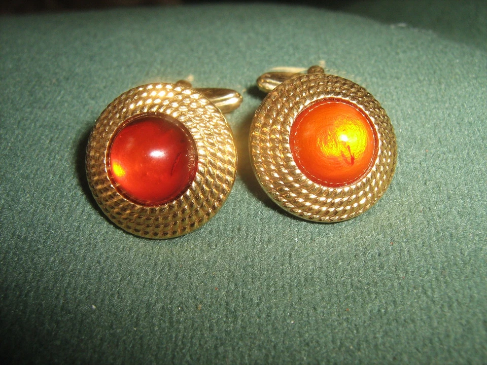  Manschettenknöpfe,Bernstein? - Bild 1 von 1