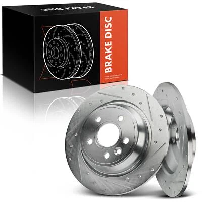 Nuevo rotor de freno perforado para Land Rover Range Rover Evoque 2012-2015 L4 2,0 L trasero Foto 1 de 4