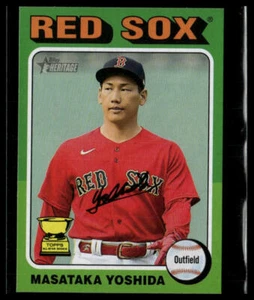 Masataka Yoshida 2024 Topps Heritage Mini #292 Boston Red Sox - Picture 1 of 2