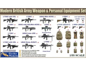Gecko 1/35 British Weapon & Personal Equipment Set - Picture 1 of 1