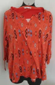 Cecil Damen Pullover Bluse Gr. XL Orange - Bild 1 von 2