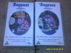 The Ballet Shoe/The Mouse Mill and other stories Bagpuss x 2 VHS Cassettes - Picture 1 of 1
