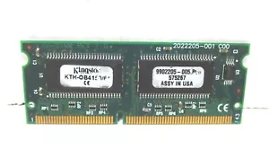 KINGSTON KTH-0B4150/64 SDRAM SODIMM PC100 64 MB Laptop Memory - Picture 1 of 3