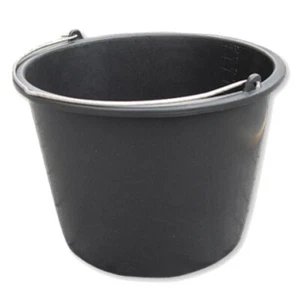 Baueimer mit Skala 12 l Eimer Putzeimer Mörteleimer Ernteeimer 1,10 oder 20 Stk - Bild 1 von 4