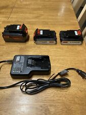 black and decker 20v lithium battery charger And Multiple Batteries
