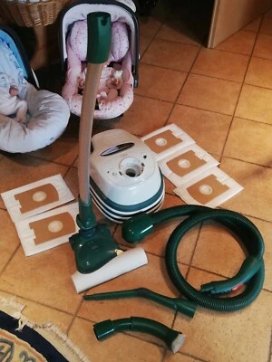 Vorwerk Tiger 265+starke moderne 360erBürste + 5 Tüten+ neue Walzen+ Filter - Bild 1 von 2
