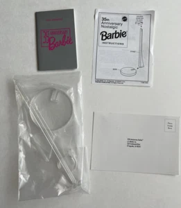 Vintage Barbie 35th Anniversary Doll 1993 STAND & BOOKLET ONLY, Mattel, - Bild 1 von 5