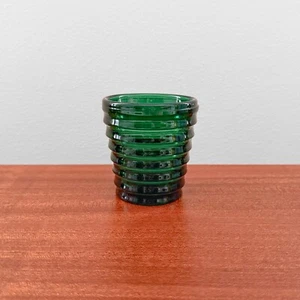 Very Rare Vintage Aino Aalto Bölgeblick 4052 Green Glass Tumbler - Picture 1 of 4