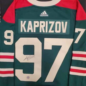 Kirill Kaprizov Autographed adidas Authentic Minnesota Wild 2022 Winter Classic - Picture 1 of 4