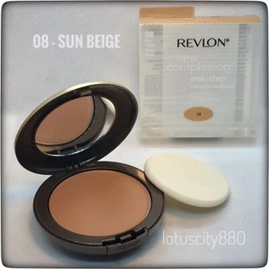 REVLON NEW COMPLEXION....ONE STEP COMPACT MAKEUP.....( 08- Sun Beige ) - Picture 1 of 3