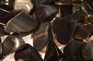 Regenbogen Obsidian 1 1/2" 1-2 Oz Heilkristall Krone Chakra metaphysischer Stein - Bild 1 von 3