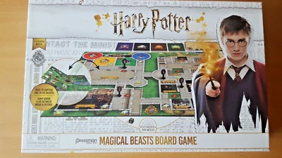 Harry Potter Magical Beasts Board Game from Pressman 2-4 players  Complete VGC - Image 1 of 4