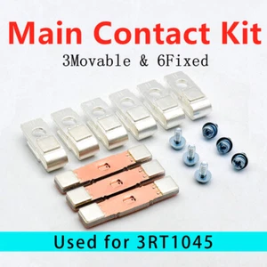 Set contatti principali 3RT ricambio 3RT1945-6A usato per contattore Siemens 3RT1045 - Foto 1 di 3