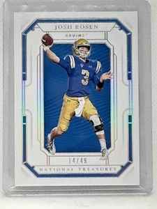Josh Rosen 2019 National Treasures - Century Silver (14/49) - UCLA Bruins - Picture 1 of 2