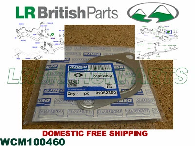 LAND ROVER JUNTA DE ESCAPE LR3 RANGE ROVER SPORT NOVA WCM100460L  - Imagem 1 de 4