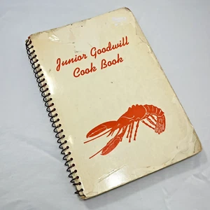 Vintage 1938 Junior Group Of Goodwill Industries Cookbook Detroit Michigan - Imagen 1 de 15