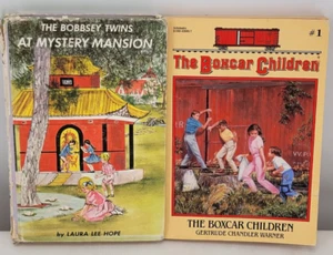 Vintage Young Readers Books Boxcar Children #1 PB Bobbsey Twins Mystery Mansion - Bild 1 von 10
