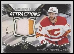 Parche de atracciones 2022-23 Upper Deck Premier #PA-JH Jonathan Huberdeau Premier - Imagen 1 de 2