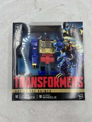 Transfromers Age of Primes G2 Grimlock Wheelie Action Figure Leader Class  - Image 1 of 2