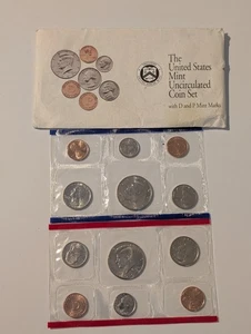 1992 US Mint 10 Coin Uncirculated Set Complete Philadelphia & Denver - Picture 1 of 5