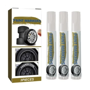 White Tire Paint Pen For Car Tire Lettering - Picture 1 of 8