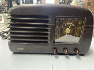 Vintage Deko Admiral Röhrenradio | funktioniert | Hintergrundbeleuchtung funktioniert nicht - Bild 1 von 7