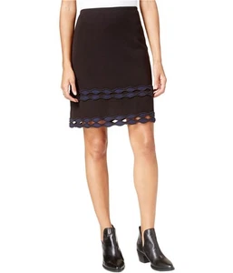 maison Jules Womens Cutout A-line Skirt - Picture 1 of 3