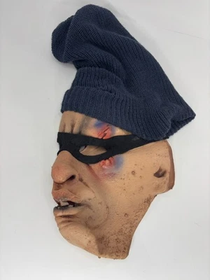 Vintage 1980s Be Something Studios Thug Bank Robber Halloween Mask B.S.S Scary - Image 1 of 4
