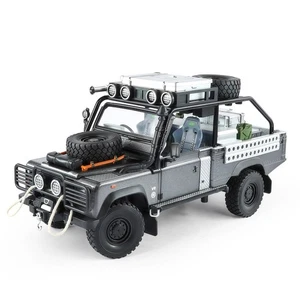 1:24 Diecast Vehicle Model Car Toy for Land Rover Defender 110 Off-Road Truck - Picture 1 of 12