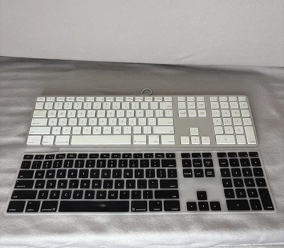 Apple Wired Keyboard A1243 USB Aluminum Slim Full Size Protector - Image 1 of 4